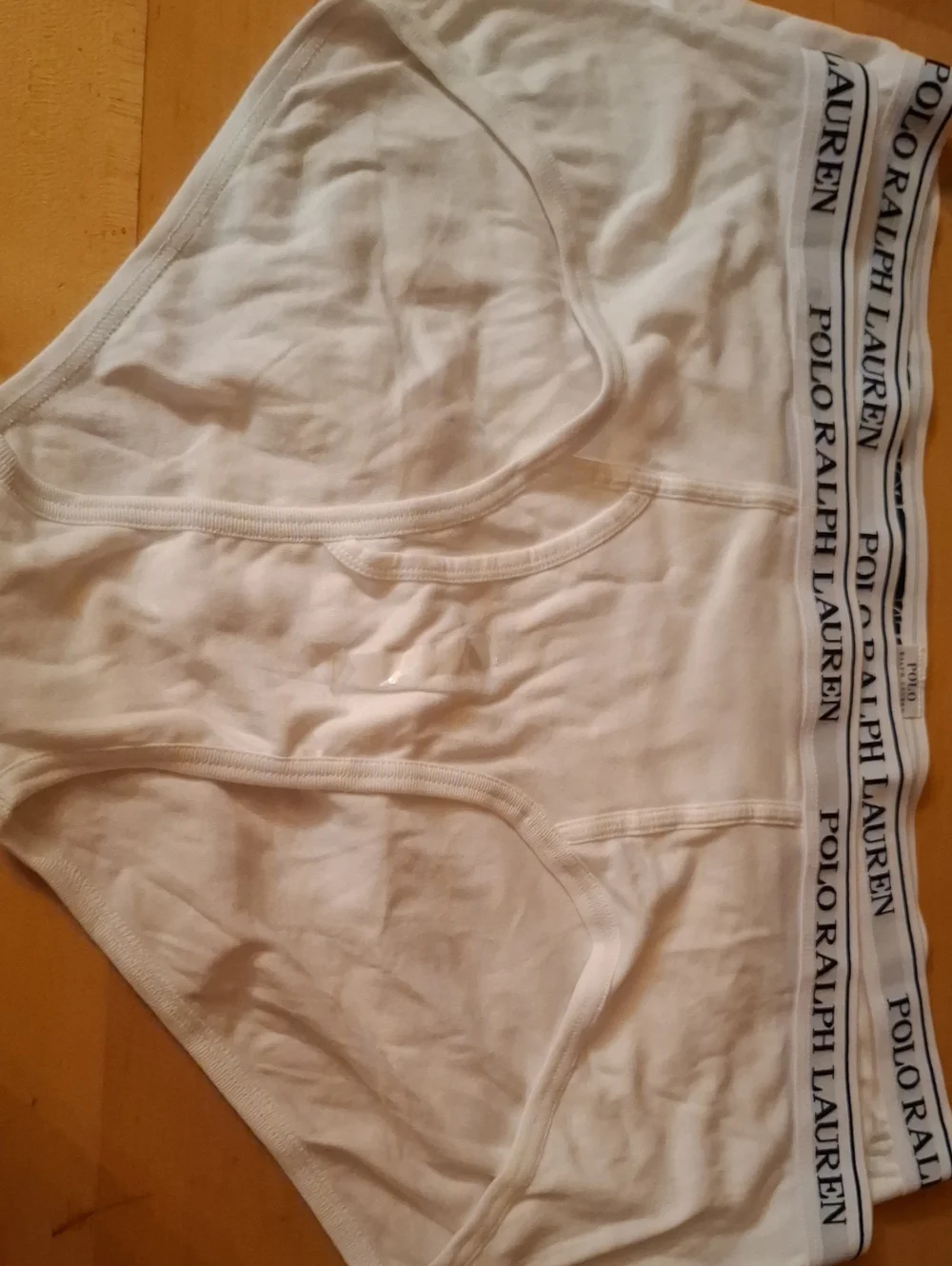Polo by Ralph Lauren White Briefs with Branded Waistband
